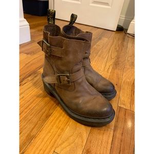 Dr. Martens vintage brown boots